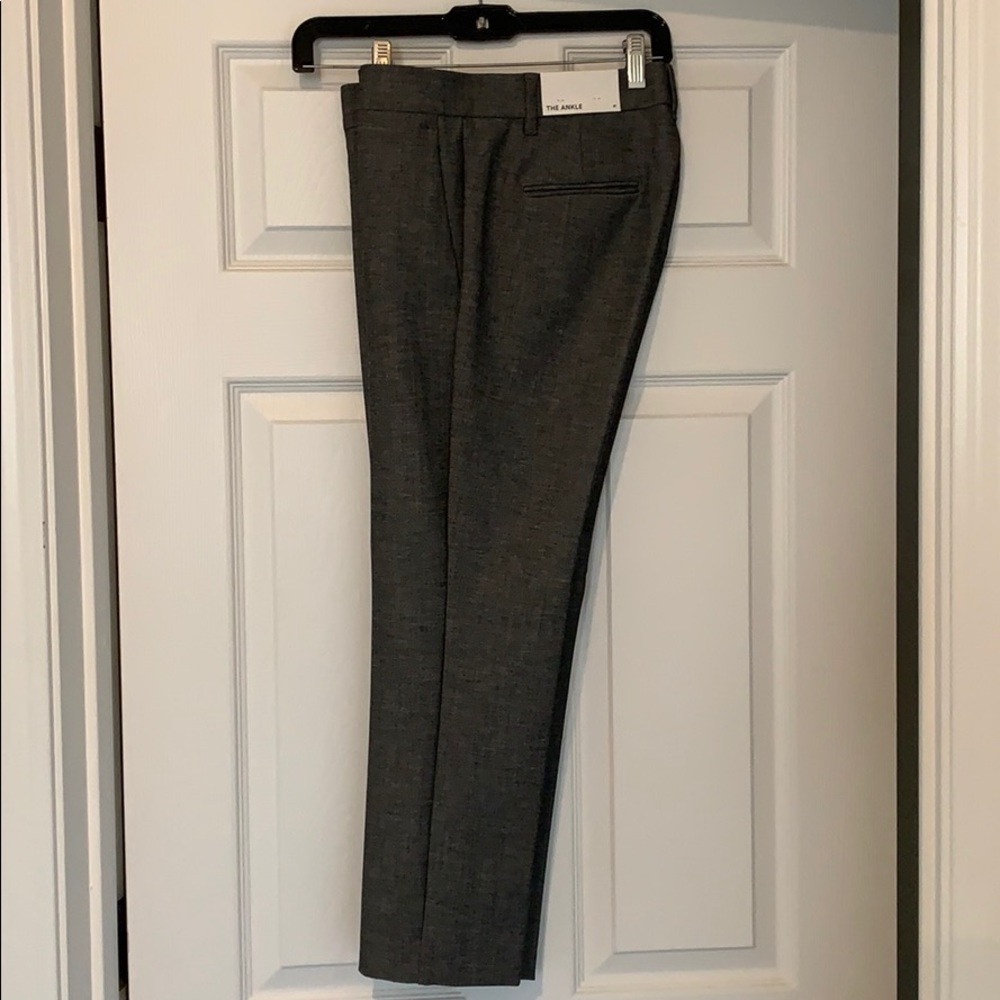 Ann Taylor petite grey ankle pants